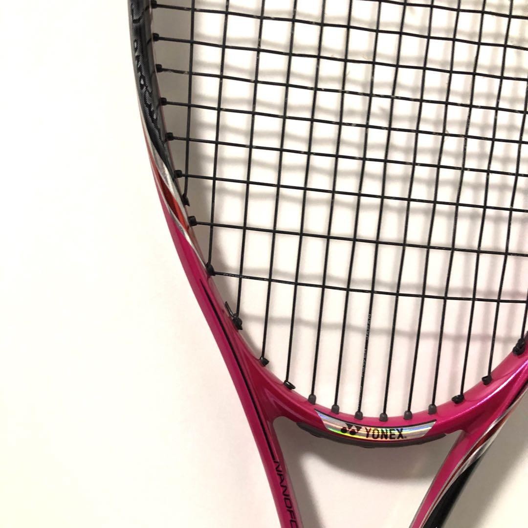 Good Condition Rare Yonex Nanoforce 8V Rev Custom Fit F36 | eBay
