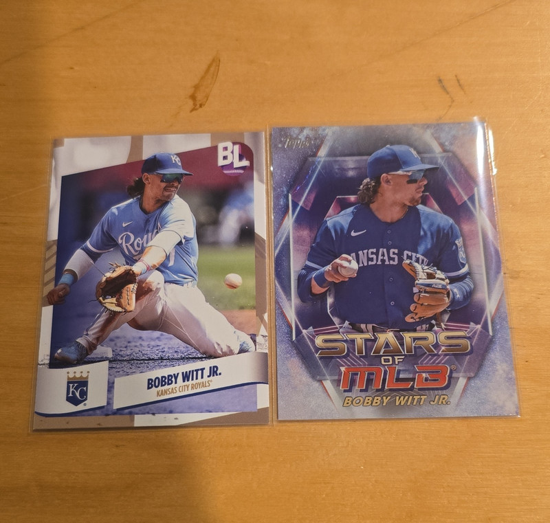 Topps Bobby Witt Jr. Kansas City Royals Stars of MLB Card Lot (2) 2022