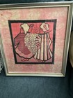 Hadgadya, Painting , Two Ladies With Grapes, Hebrew, Judaica, Israel — photo 1
