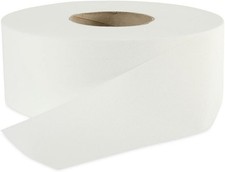 Boardwalk Jumbo Roll Toilet Paper 2Ply Septic Safe White 12 Rolls 2 Day delivery