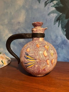 Vintage 1940 Disney Vernon Kilns Fantasia Dinnerware Carafe Autumn Ballet