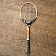 Vintage MacGregor "Speedwood" Wooden Tennis Racquet Made In Japan