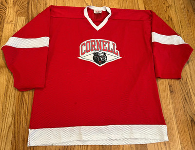 VTG Cornell University Bear Big Red Hockey Jersey #9 SOH Jersey Express Size XL