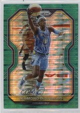 2021 Panini Prizm WNBA Green Pulsar Prizm 25/25 Diamond DeShields #72 1u6