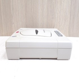 Sega Saturn Console with 2 Virtua Stick controllers & 5 games Japan White tested