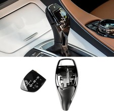 Jaronx Carbon Fiber Gear Shift Knob Cover Panel Trim For Bmw 123456 Serie Jaronx Carbon Fiber Gear Shift Knob Cover Panel Trim For Bmw 123456 Serie
