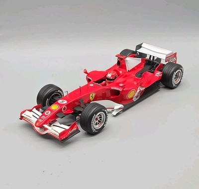 Hot Wheels Ferrari 248FI FI car - Michael Schumacher 1:18 Scale Incomplete 