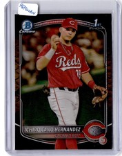 2025 Bowman #BCP-18 Ichiro Cano Hernandez Chrome Prospects Reptilian Refractor