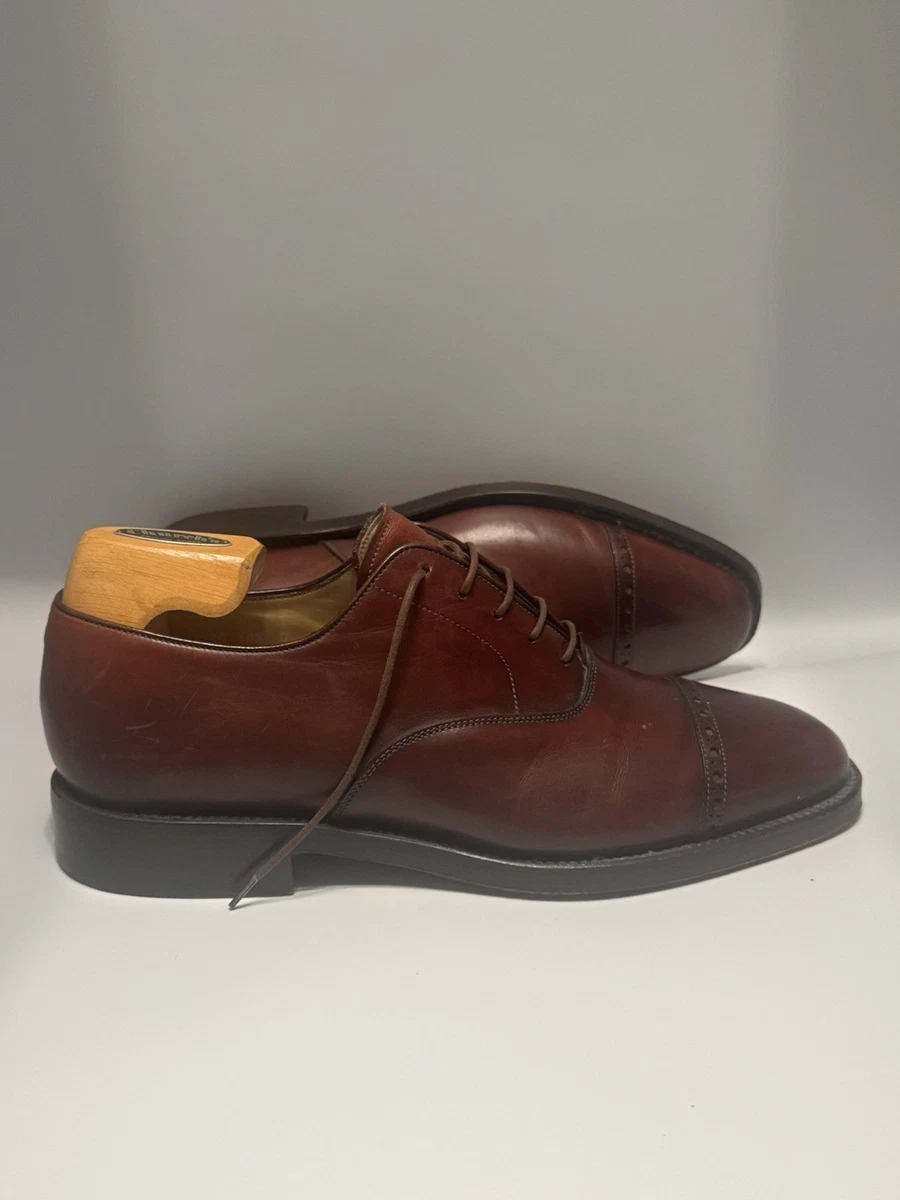 Faconnable Men\'s Dark Brown Leather Oxfords 43 / 10 Men’s Designer Shoes m_64286523b635f8f17c0f53db.jpg main image 4