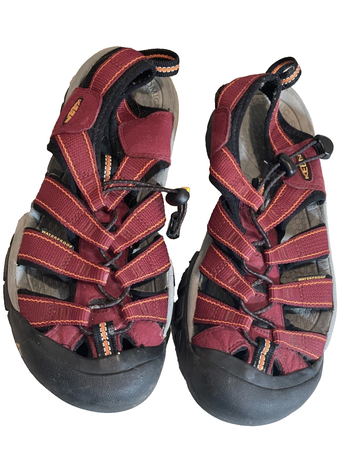 Keen Newport h2 scarpa sandalo acqua sportivo impermeabile rosso taglia 7 5