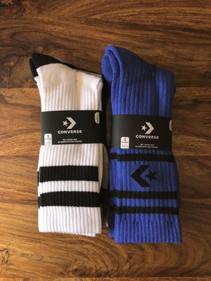 converse men's crew socks