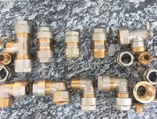 Klemmringverschraubung verschiedene Varianten 20x2,8 u.16x2,2mm z.B.VIEGA SANFIX