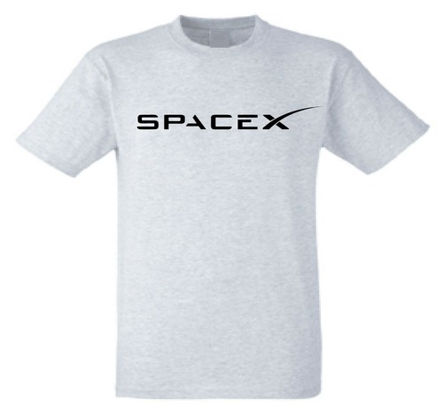 Spacex T SHIRT space x space agency logo FALCON nasa tesla Elon Musk fan T-shirt - Picture 9 of 10