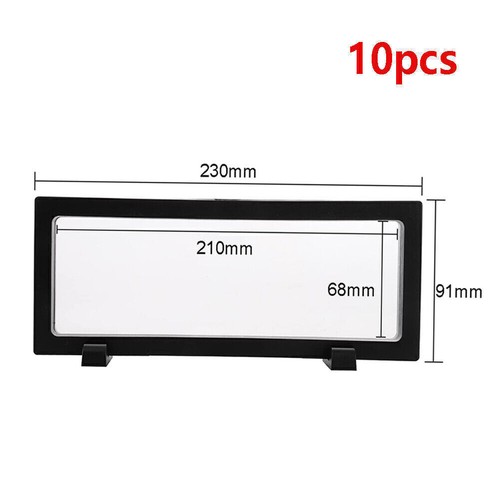 10pcs Clear 3D Floating Frame Holder Stand Box Jewelry Ring Coin Display Case AU - Picture 15 of 18