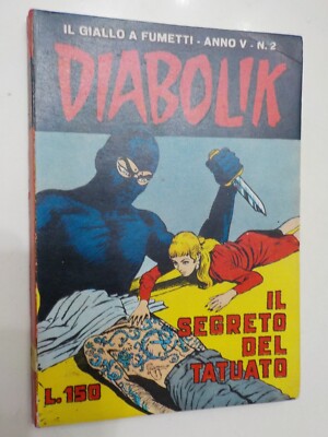 Diabolik year V (5th) n 2 original 1st edition Astorina - BUY COMICS SHOP