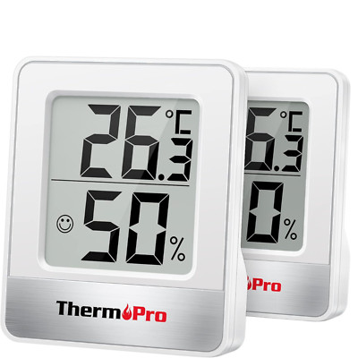 ThermoPro TP49 Mini Thermo Hygrometer Thermometer Digital Humidity Climate 2 pic