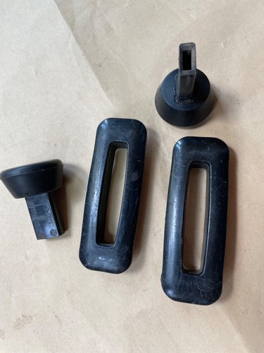 1967 VW Beetle front Seat Back Knob/Guide pr. Four (4) Pieces. OE VW. Bug - Picture 2 of 4