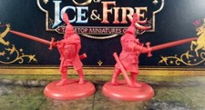 Dungeons Dragons - Fantasy Miniature - Song of Ice Fire- 1 Lannister Guard 1