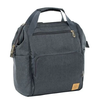 Lässig Glam Goldie Backpack Wickeltasche Tasche Anthracite grau schwarz Neu - Bild 1 von 4