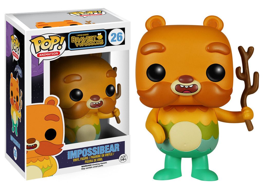 Pop Animación Bravest Warriors Impossibear Figura Funko 051921
