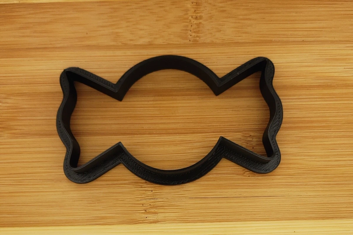 New Wrapped Candy Shape Plastic Cookie Cutter Sweets Baking