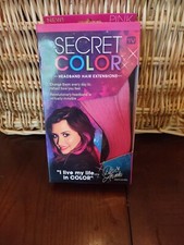 New in box Secret Color Headband Hair Colored Extensions - Pink
