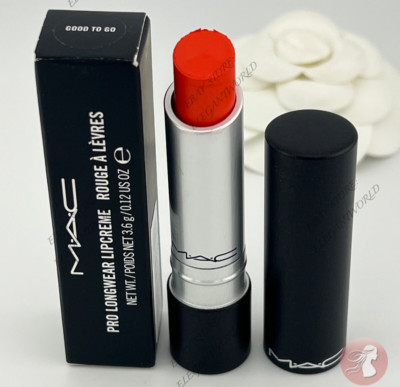 MAC Lipstick Pro Longwear Lipcreme GOOD TO GO,  100% Authentic, New In Box RARE!