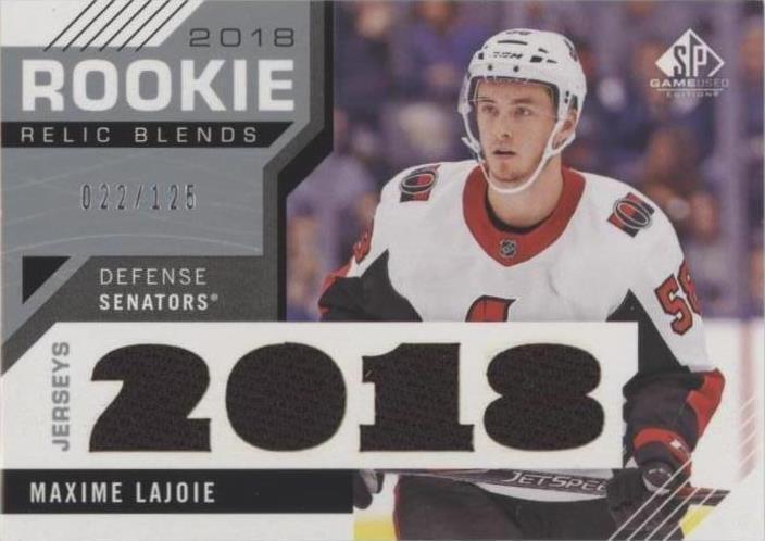 2018-19 Upper Deck SP Game Used - Max Lajoie #RRB-ML - 1 of 1