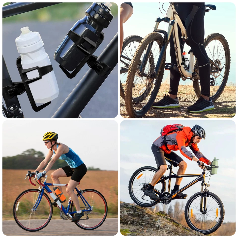 Bike Cup Holder Cycling Beverage Water Bottle Cage Mount Drink Bicycle Handlebar - Imagem 4 de 4