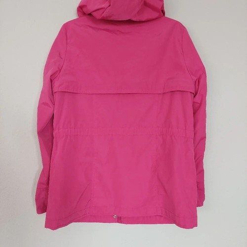 Betsey Johnson Rain Windbreaker Jacket Pink Size Meduim - Picture 5 of 10