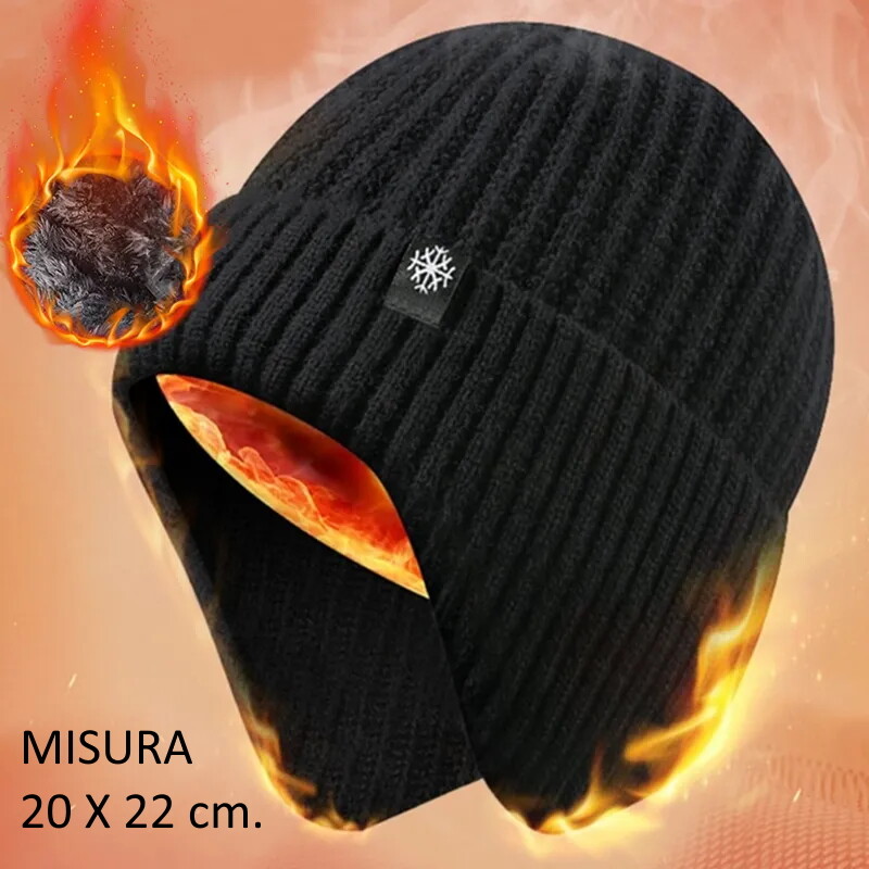 CAPPELLO UOMO DONNA INVERNALE LUNGO Berretto Cuffia Inverno tanti modelli e col
