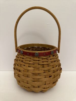 Longaberger 2004 Rose Tournament Let Me Call You Sweetheart Basket Combo
