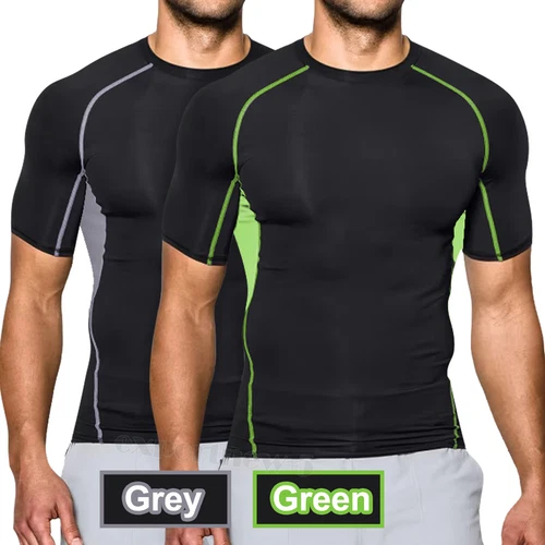 Camiseta transpirable para hombre de EE. UU. fresca seca deportes correr rendimiento absorbente gimnasio top - Imagen 24 de 24