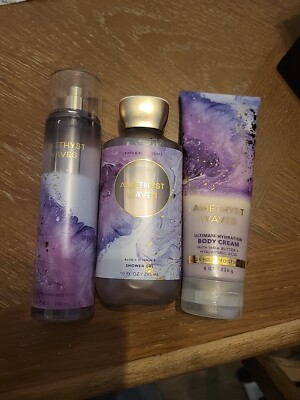 Amethyst Wave Bath & Body Works Amethyst Waves Shower Gel/Body Cream/Mist | eBay