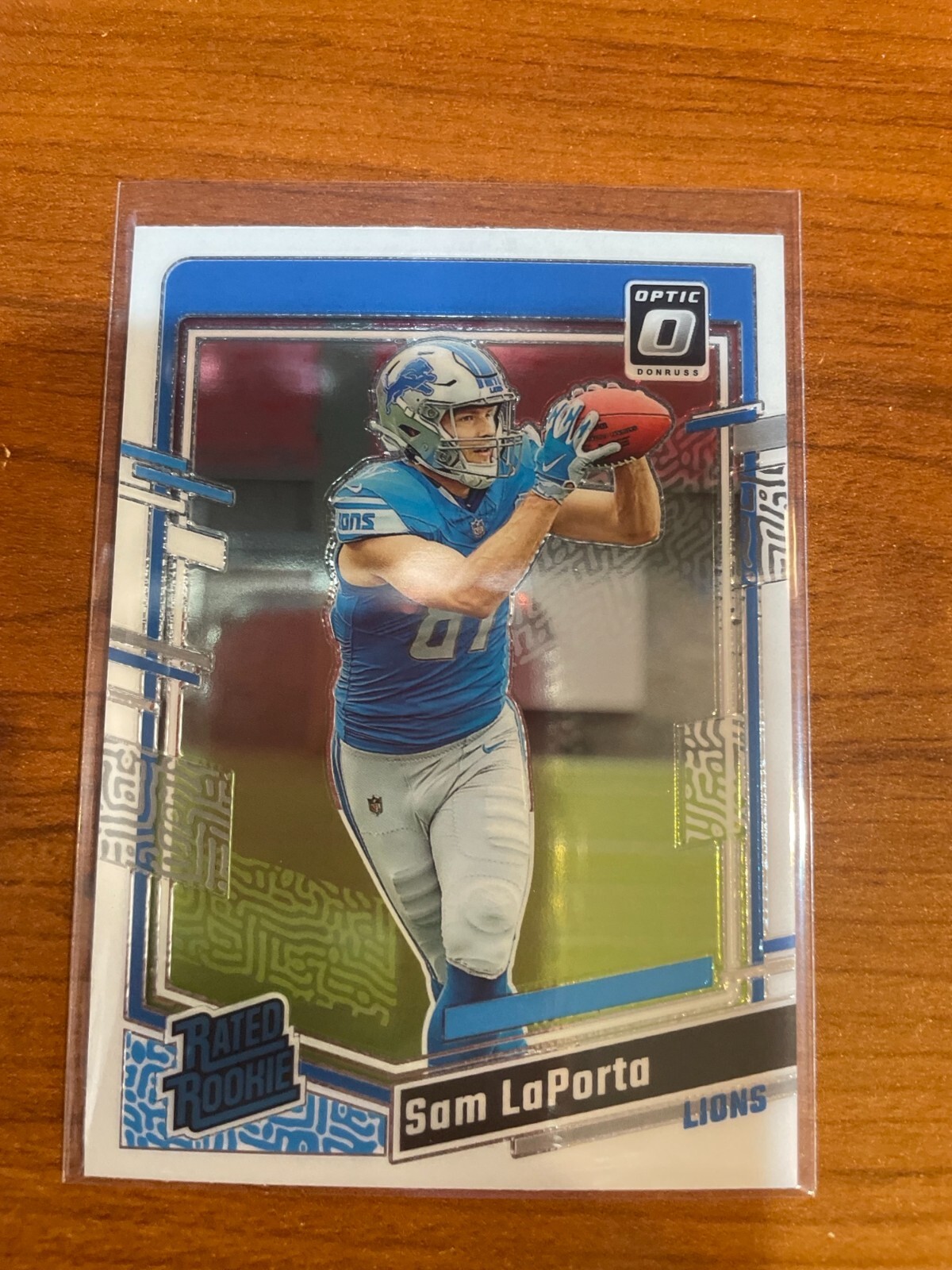 Sam LaPorta, 2023 Donruss Optic, #237, Detroit Lions, RC