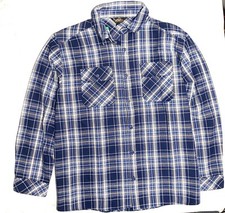 Pacific Trail Men  s L-Sleeve Flannel Shirt 100 Cotton Plaid Heavyweight Outdoor