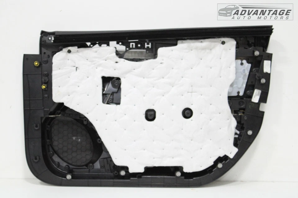 Cadillac XTS 2015-2017 panel de moldura de puerta del lado del conductor delantero izquierdo negro OEM Foto 2 de 4