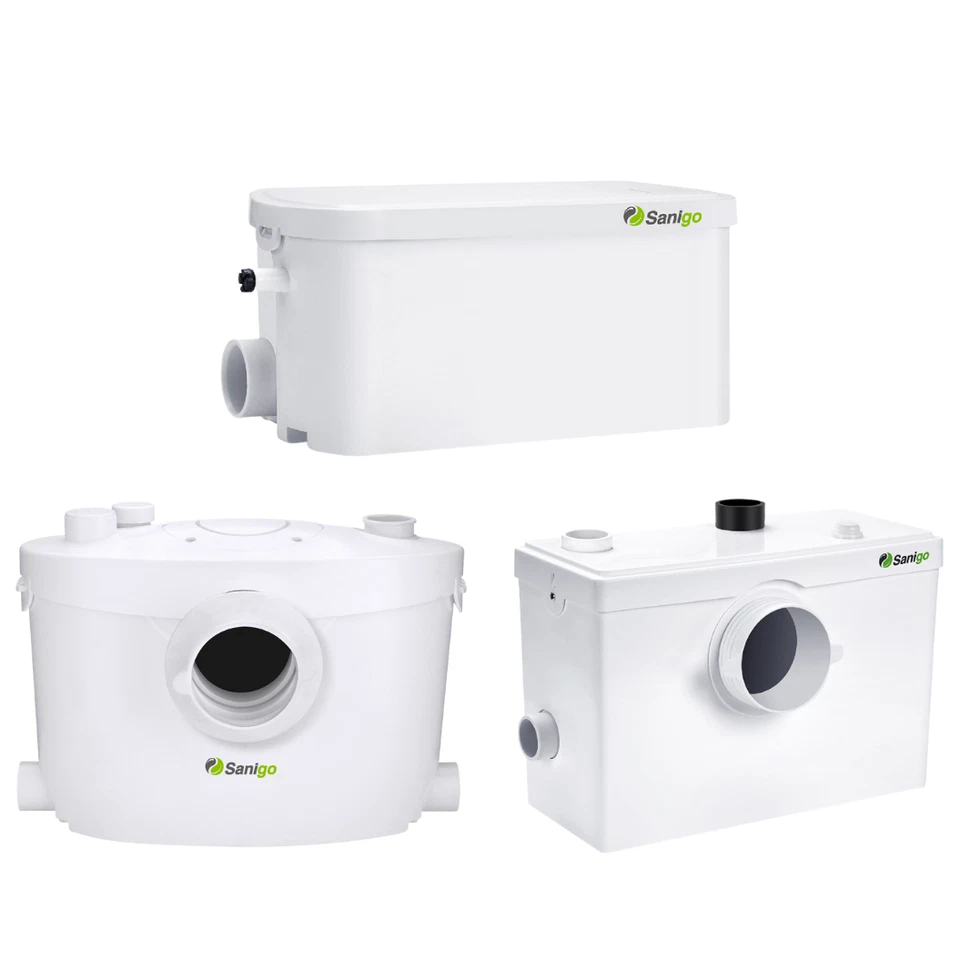 Hebeanlage Sanigo Kleinhebeanlage NEU Fäkalienpumpe WC Sanitär Pumpe Dusche