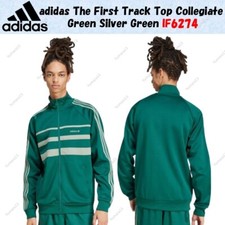 adidas The First Track Top Collegiate Green Silver Green IF6274 Japan Size