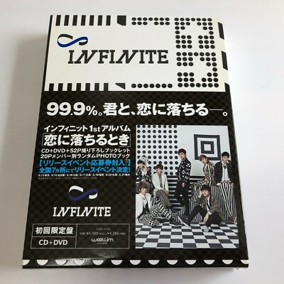 INFINITE Koi Ni Ochiru Toki CD+DVD+Photobook Limited Japan