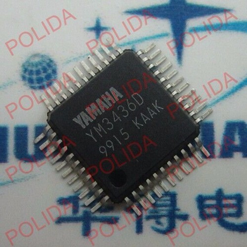 1 STCK. Digital Audio Interface Receiver IC Yamaha QFP-44 YM3436D - Bild 1 von 1