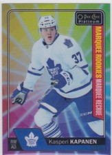 16/17 PLATINUM..KASPERI KAPANEN..COLOR WHEEL..MARQUEE ROOKIES..# 187.MAPLE LEAFS