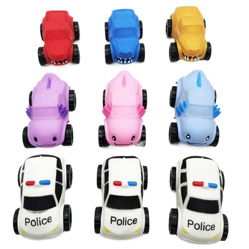 Unique Mini Stretchable Toy Car Stretchable and Rebound Pinch Music Toy Car - Picture 8 of 9