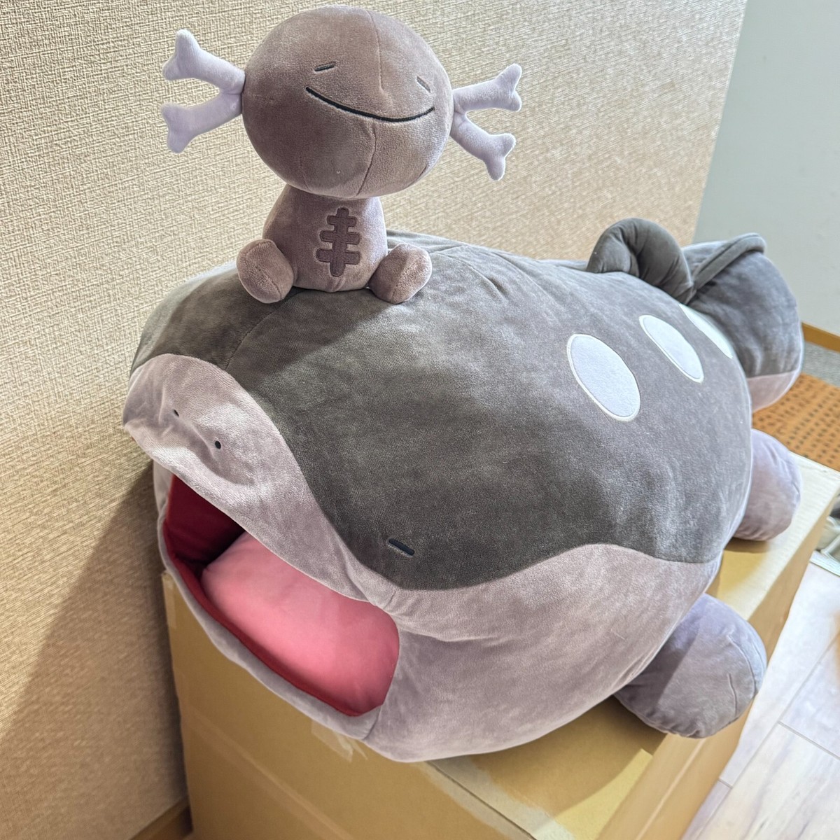 Pokemon Clodsire Jumbo Plush BIG Doll Fluffy Hug Relaxed Takara