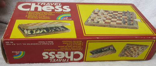 Vintage Pocket Traveling Magnetspiel Schach - Nr. 600 - komplett - Bild 3 von 22