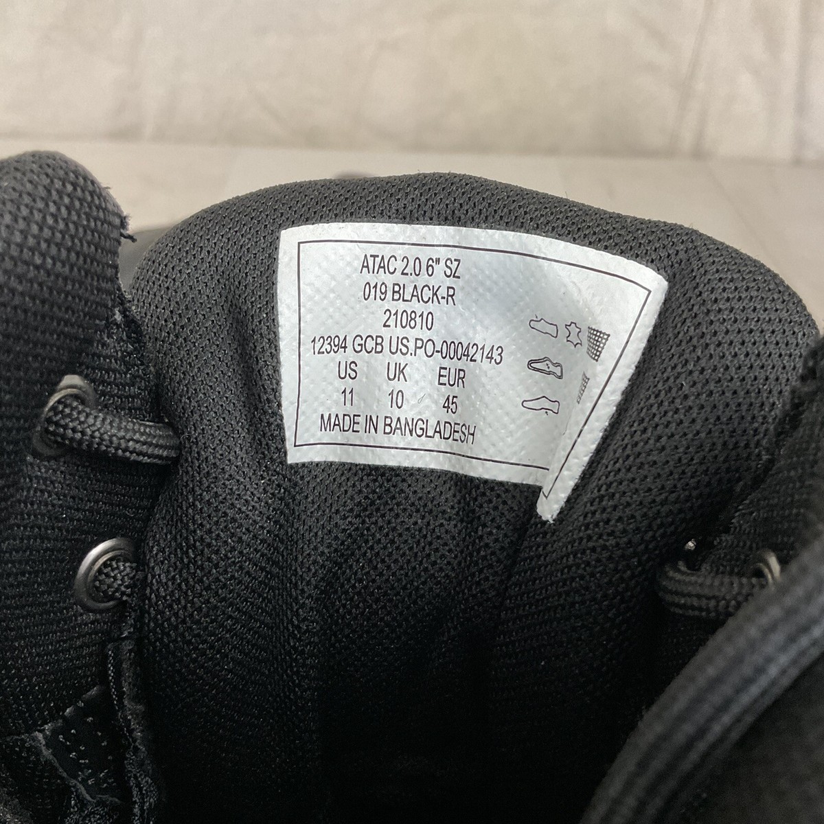 12394 5.11 Tactical Men's ATAC 2.0 6