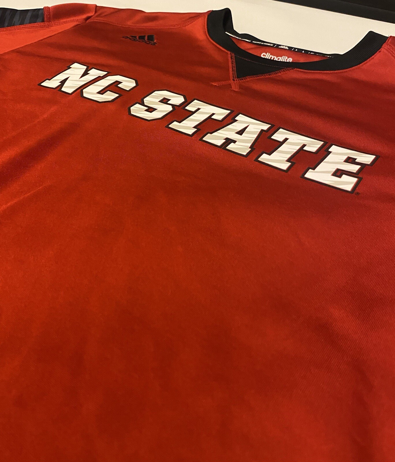 NC State Adidas Pullover Large Wolfpack Long Slee… - image 3