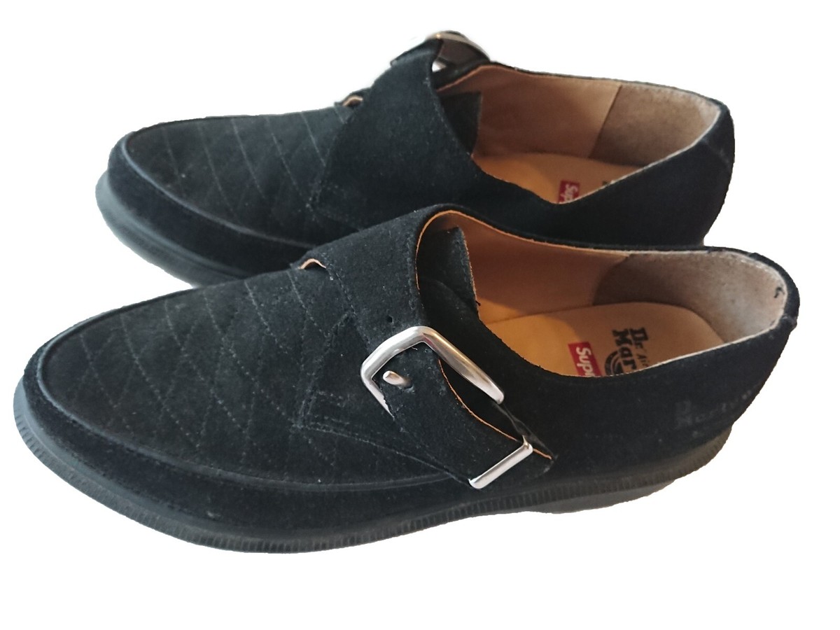 Supreme Dr. Martens Rousden Creeper Black Suede / Size US 6, UK 4