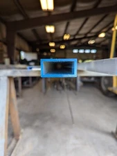 1" X 2" X 1/8" X 12" RECTANGULAR ALUMINUM TUBE