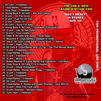 DJ RADIO THE BEST OF G-UNIT THE HOOD SERIES VOL 2 50 CENT MIXTAPE